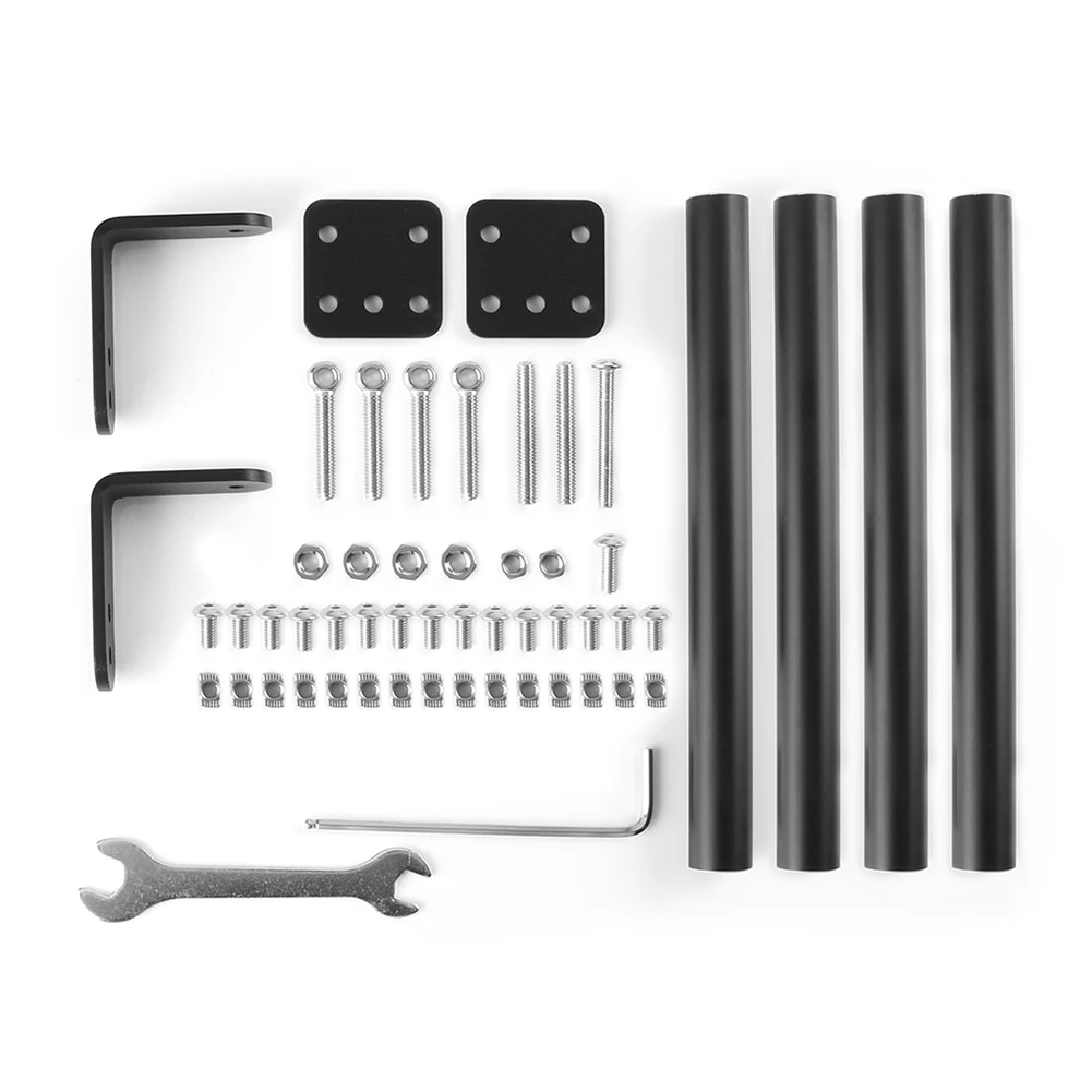 Supporting Pull Rod Support Frame Kits Printed Plastic lightweight Parts Set for Creality Ender-3/Ender-3S/Ender-3 Pro. 