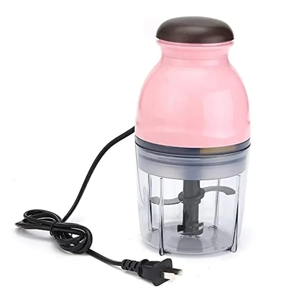 Electric Capsule Cutter Chopper Vegetable Blender - 200W - Pink. 