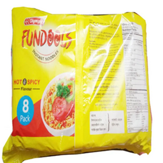 Olympic Fundools Noodles Magic Masala - 08pcs 01 Pack. 