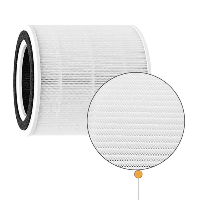 AP005 Replacement Filters for TaoTronics TT-AP005 Air Purifier, H13 True HEPA and Activated Carbon Filter Replacement Parts Accessories. 