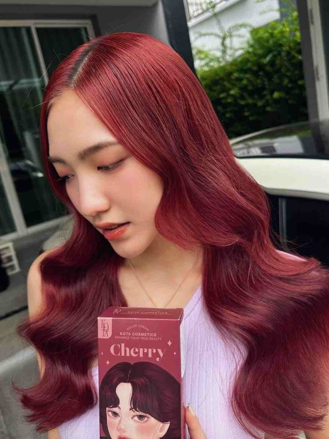 Kota Cosmetics Hair Color Cream Cherry (Cherry Red)-100ml