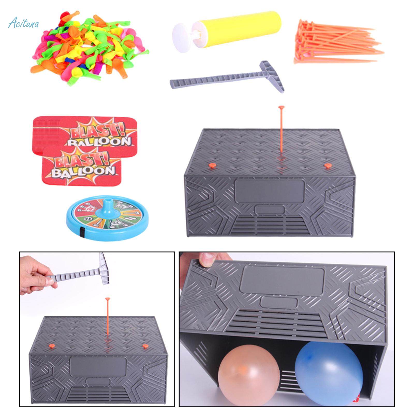 Balloon Game Balloon Game Desktop Board Games Balloon Burst Box for Party Favors