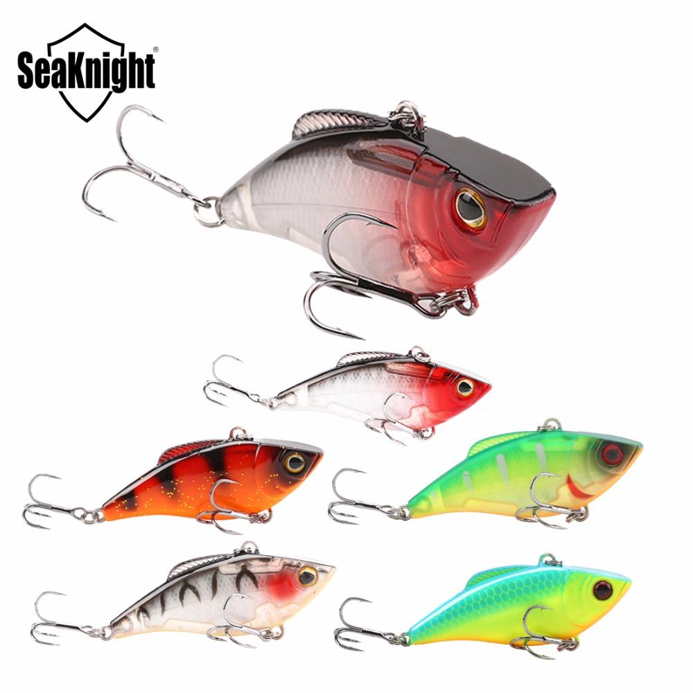 SeaKnight SK010 1PCS VIB Fishing Lure 6cm 9.5g Sinking Lure Full Layer Hard Bait Vibration Lure - L01. 