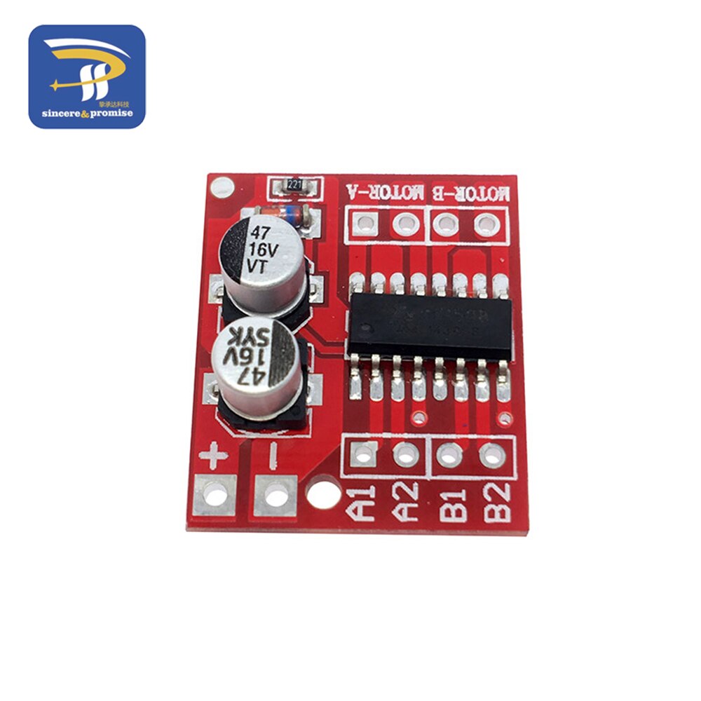 【Mary DAI Store】2 CHANNEL 2 Way DC Motor Drive Positive inversion PWM Speed adjustment Double Bridge mini Stepper Motor victory. 