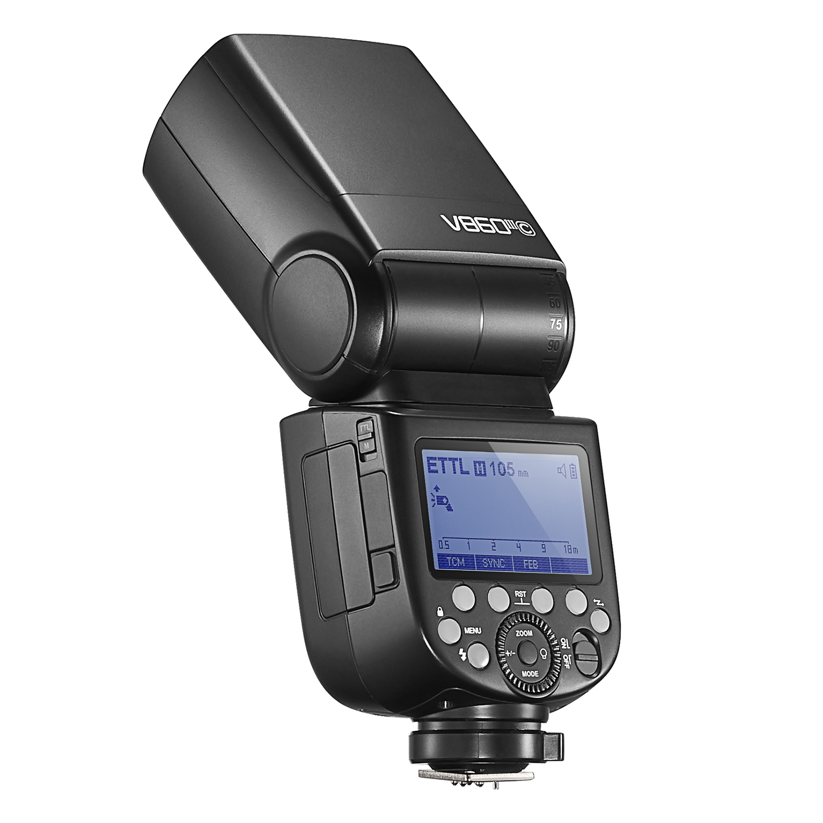 New- Godox V860 III-C 2.4GHz Wireless TTL II HSS Flash Speedlite for Canon. 