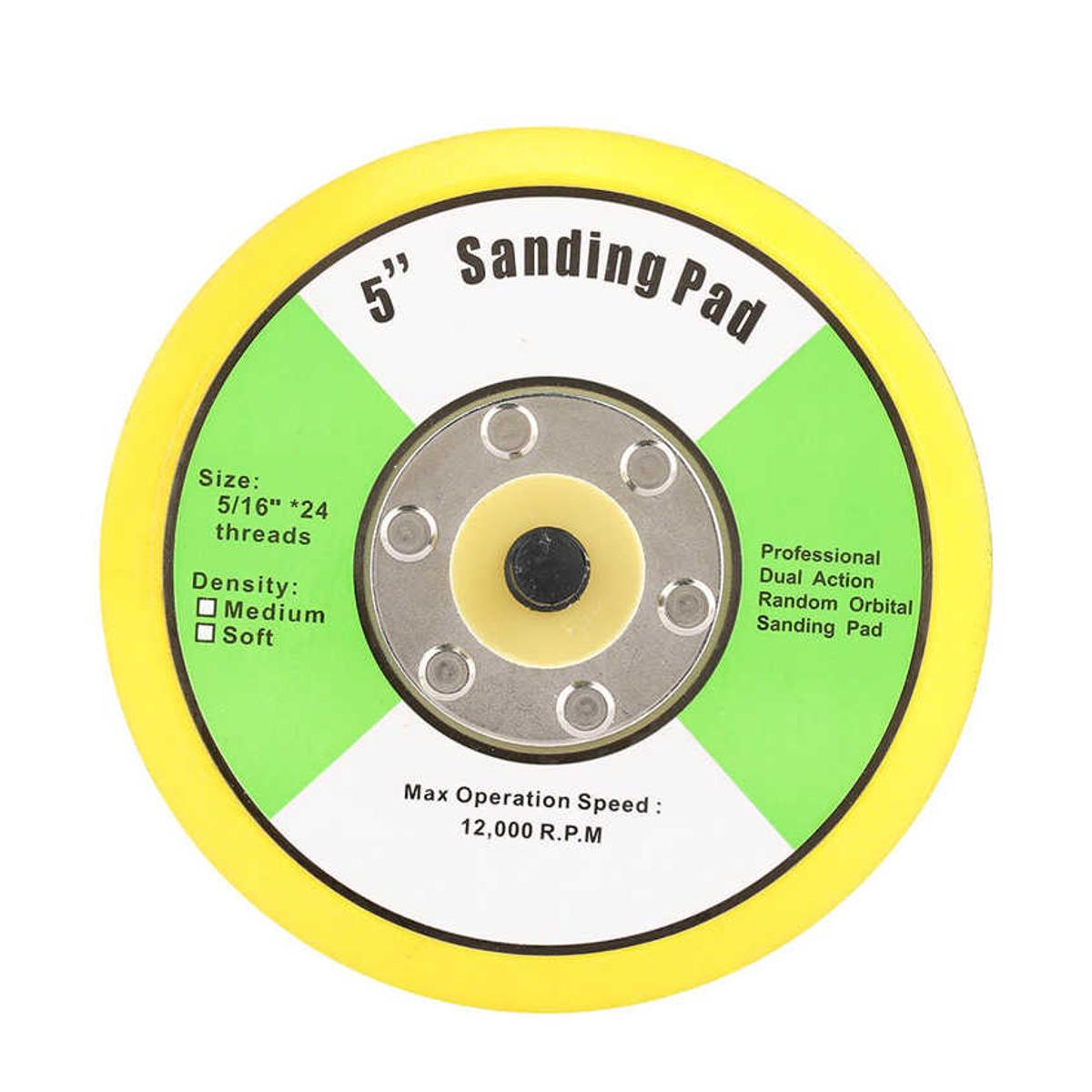 Hook And Loop Backing Plate Lightweight with M8 Thread Sanding Pad for Electric Polishing Machine All Kinds Of Adhesive