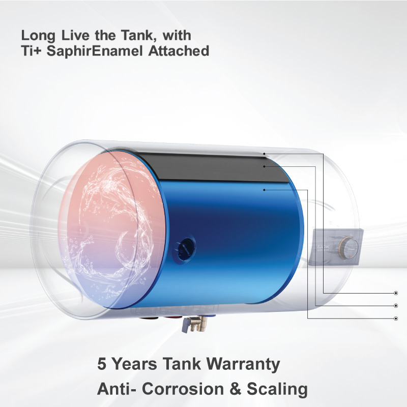 Innovative Appliance - Midea D30-15A6 - Geyser / Water Heater 30L - White - Break Trend - Professional Quality. 