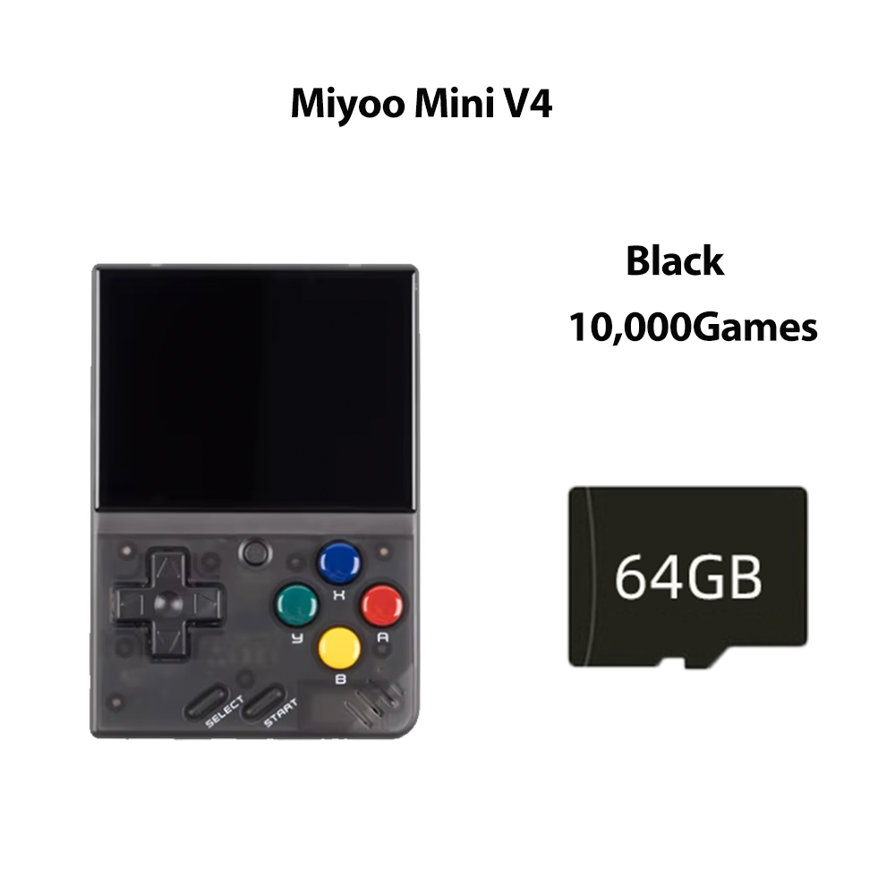 Miyoo Mini V4 Free Film Retro Handheld Game Console 2.8Inch IPS Screen Video Game Console Linux System Gaming Emulator Portable. 