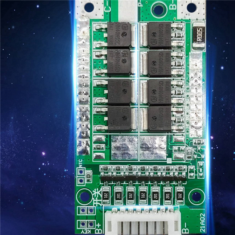 2X 18650 Batteries Bms 7S 30A 24V Li-Ion Cell Battery Protection Bms Pcb Board Balance for Escooter