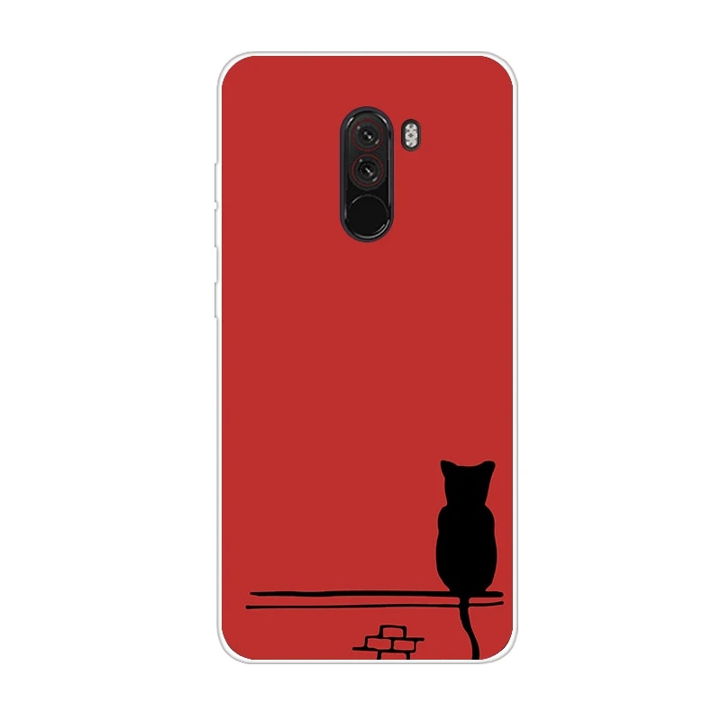 For xiaomi Pocophone F1 Case for xiaomi Poco F1 Case Silicone Soft TPU Phone Case For xiaomi Pocophone F1 Global F 1 Case Cover. 