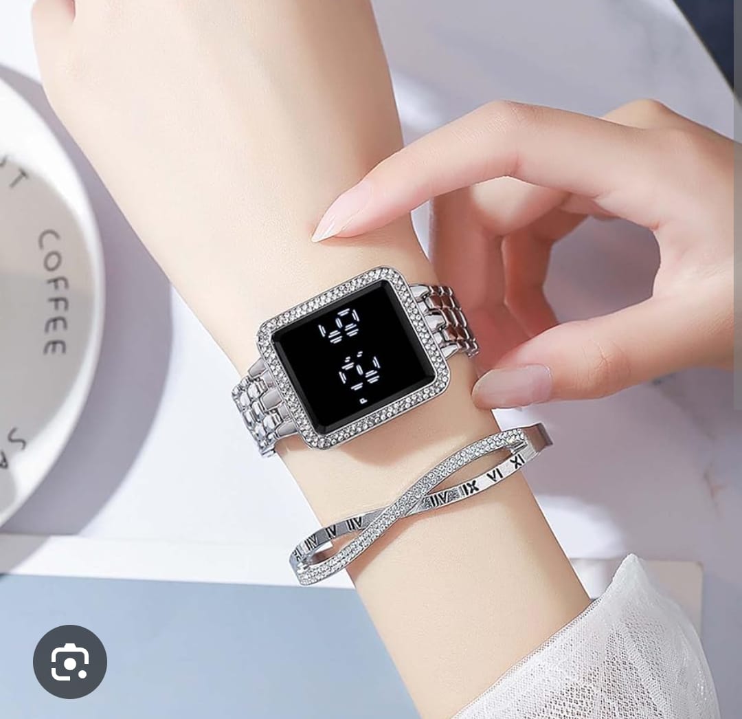 Punctual And Stylish Digital Watches Designed Exclusively For Women - Blending Fashion With Functionality. 