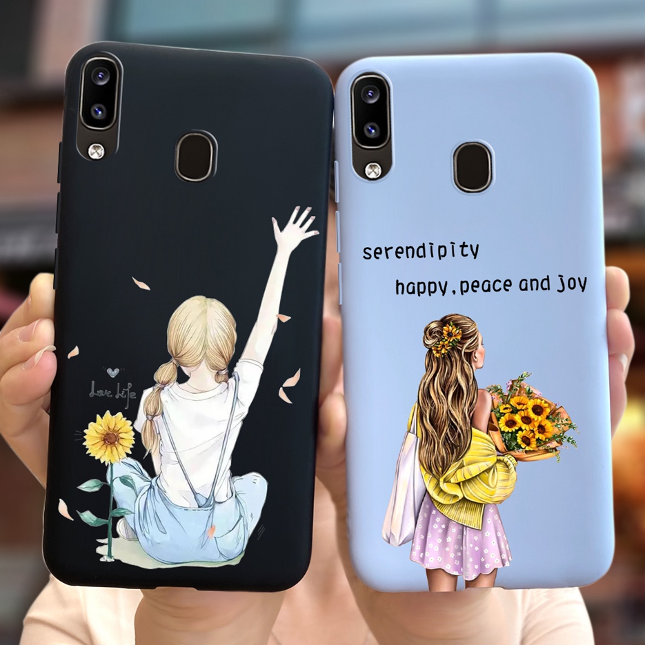 For Samsung Galaxy A20 Case A20e A20s Cute Candy Painted Back Cover Soft Phone Case For Samsung A20s A 20 e A20e Bumper. 