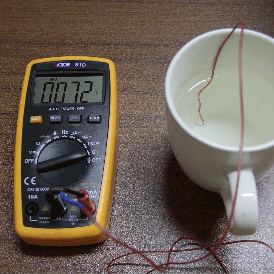VICTOR VC81D Digital Multimeter Pocket Size Mini AC DC Voltage Current Tester - Kings Trading. 