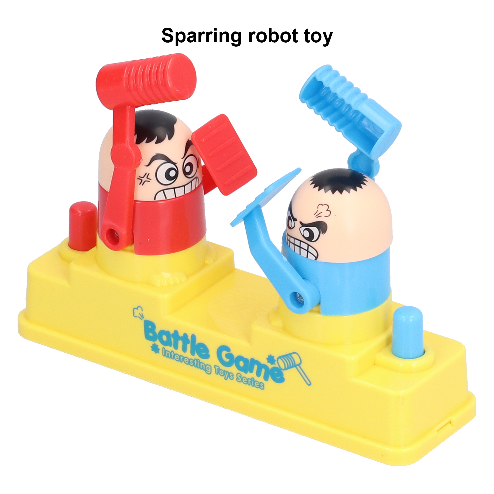 Battle Robot Game Toy Kids Hammer Promote Each Other's Feelings Interaction. 