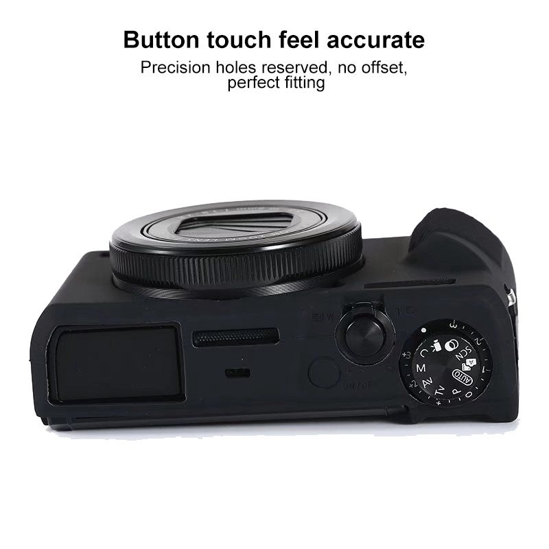For Canon PowerShot G7 X Mark III / G7X III / G7X3 Soft Silicone Protective Case. 