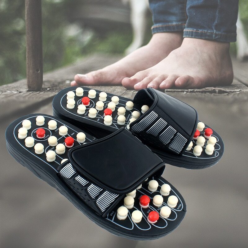 Foot Massage Slippers Acupuncture Therapy Massager Shoes For Foot