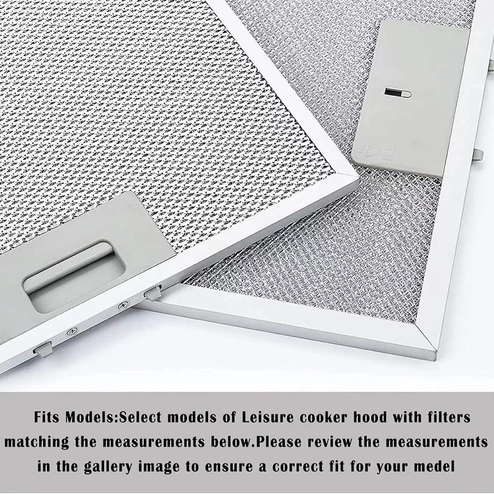 1/2PCS Range Hood Filter Ventilation Aluminium Aspirator 26*32CM Kitchen Extractor Cooker Hood Grease Filter Home Improvement. 
