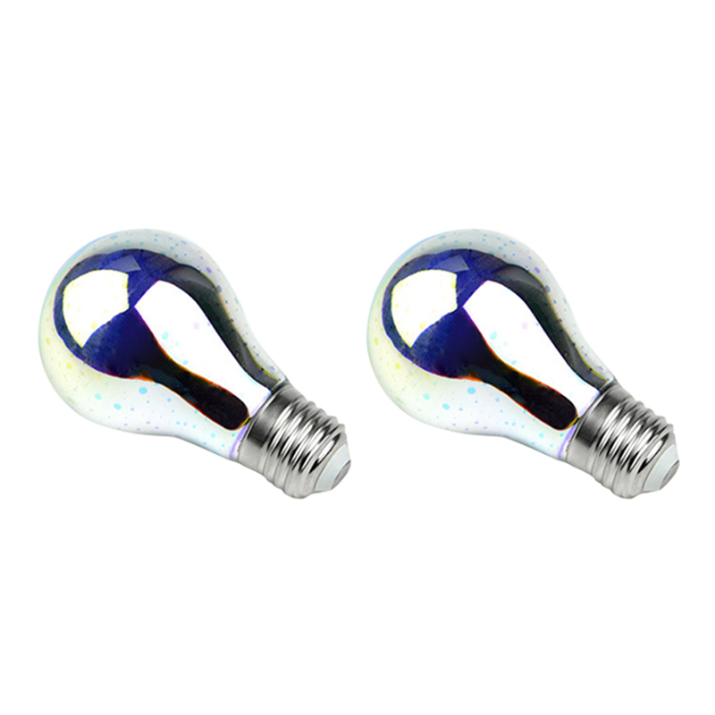 2X LED 3D Firework Effect LED Bulb LED Light Bulb Decoration Lamp 85-265V E27 Holiday Lights,A60