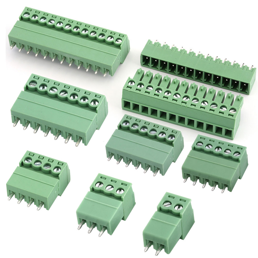 15EDG KF2EDG 2.54mm 3.5mm 3.81mm 5.08mm Screw Terminal Bloceisure time k 2 3 4 5-16Pin Male Plug Socket Pin Header Wire Connector. 