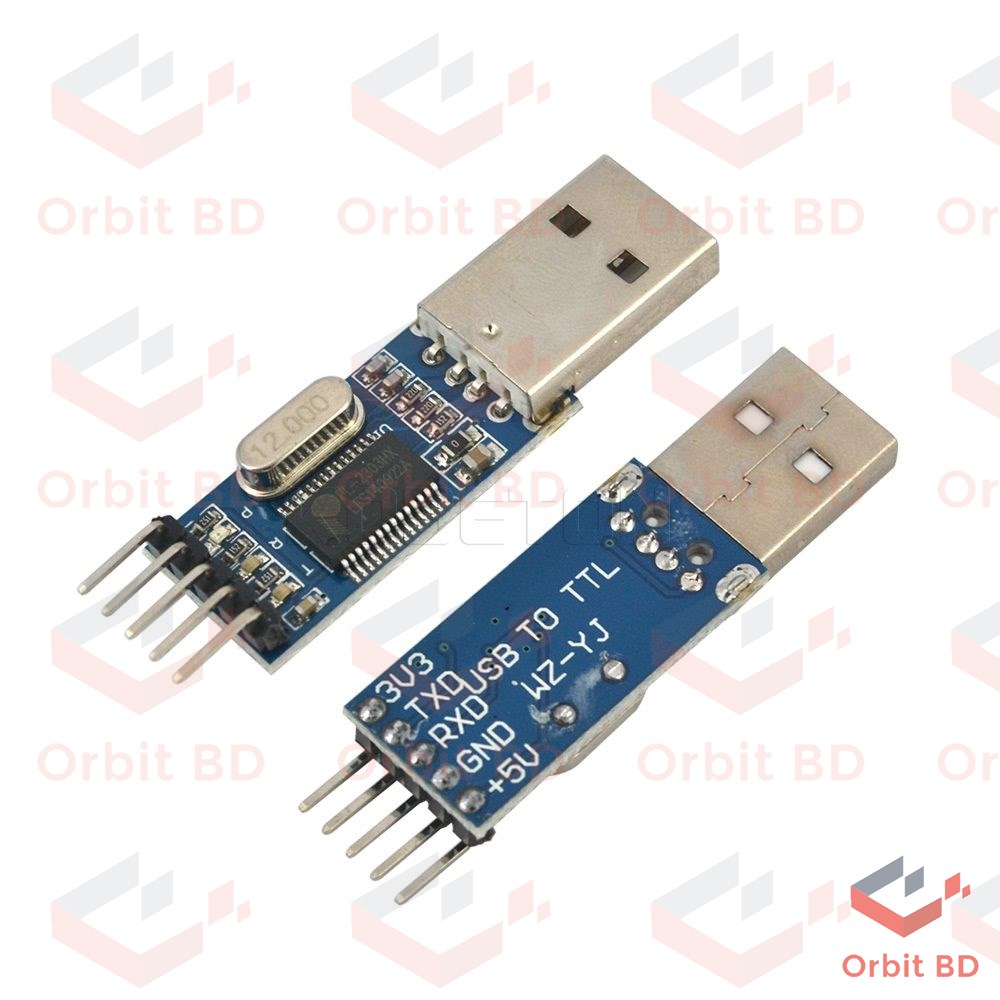 USB PL2303 To TTL Converter RS232 5 Pin 3.3V 5V Adapter Module PL 2303 Board For Arduino Uno For Arduino Uno projects DIY. 
