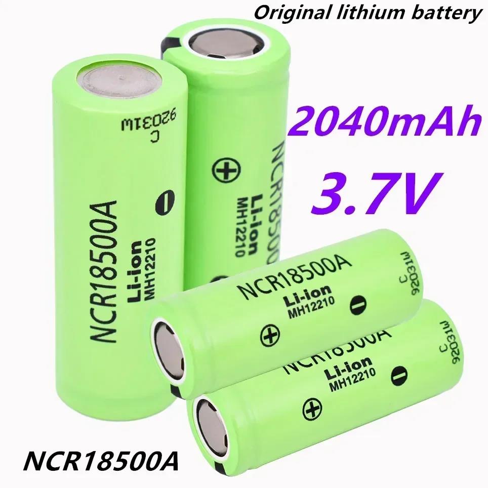 New High Quality 18500a 3.7V NCR 18500 2040mAh For 3.6 V Battery for Toy Flashlight Ect. 