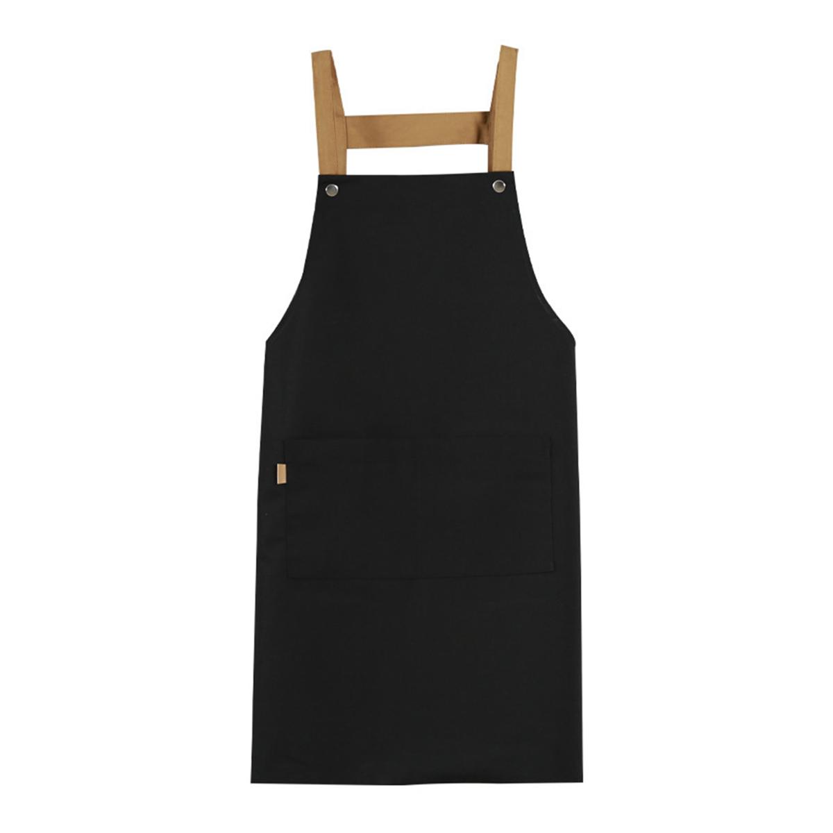 Unisex Apron Multi-purpose Oil-proof Thickened Pocket Style Baking Pinafore