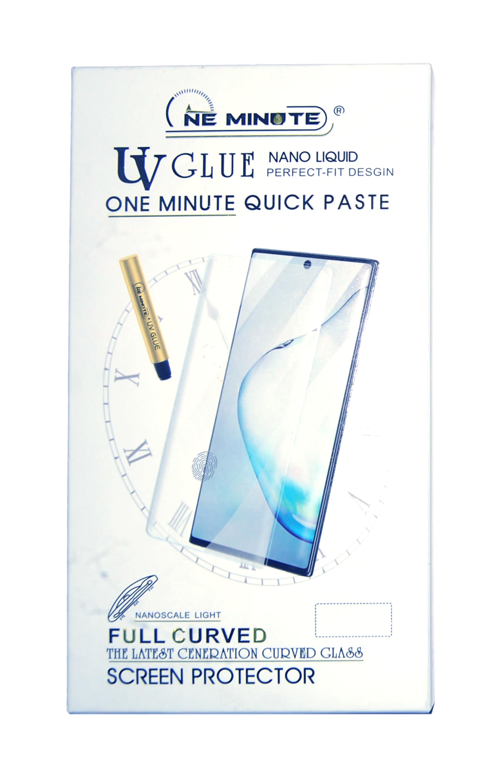 For Tecno Camon 40 4G Digital Quick Paste One Minute Glue Tempered Glass Screen Protector |One Minute UV Pollution-free (Clear). 