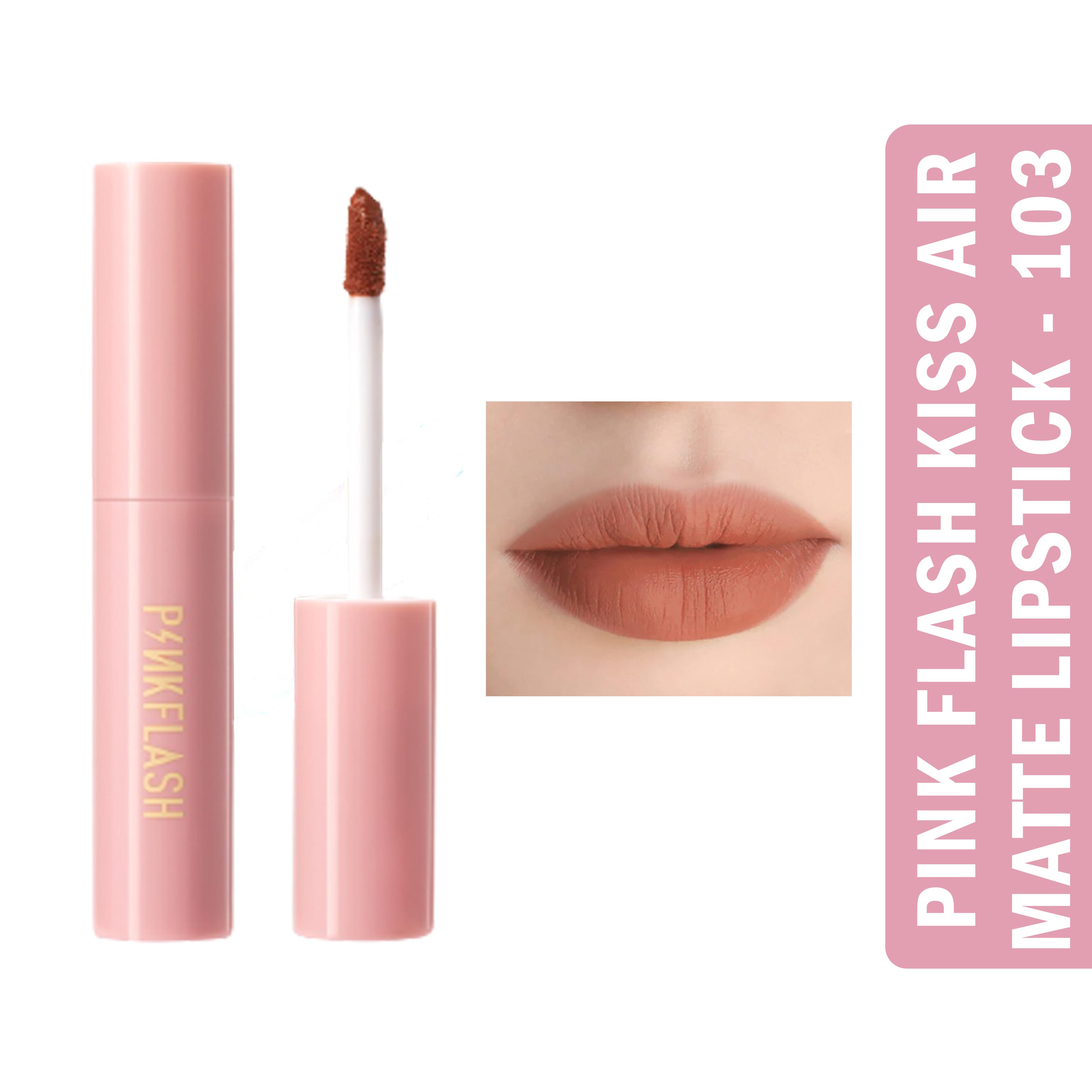 pink flash kiss air matte lipstick