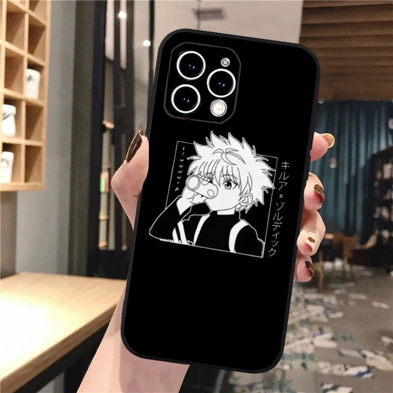 Hunter x Hunter Phone Case For iphone 15 14 13 12 11 Pro Max XS XR X 12mini 7 8 XR Mobile Phone Case Funda. 