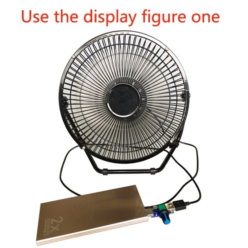 USB Fan Speed Controller DC 4-12V Reducing Noise Multi-stall Adjustment Governor. 
