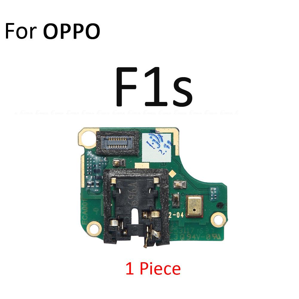 Microphone Headphone Jack Port Connector Ear Earphone Audio Board Flex Cable For OPPO F1s F1 F3 Plus F5 Youth F7 F11 F15 F9 Pro Repair Parts. 