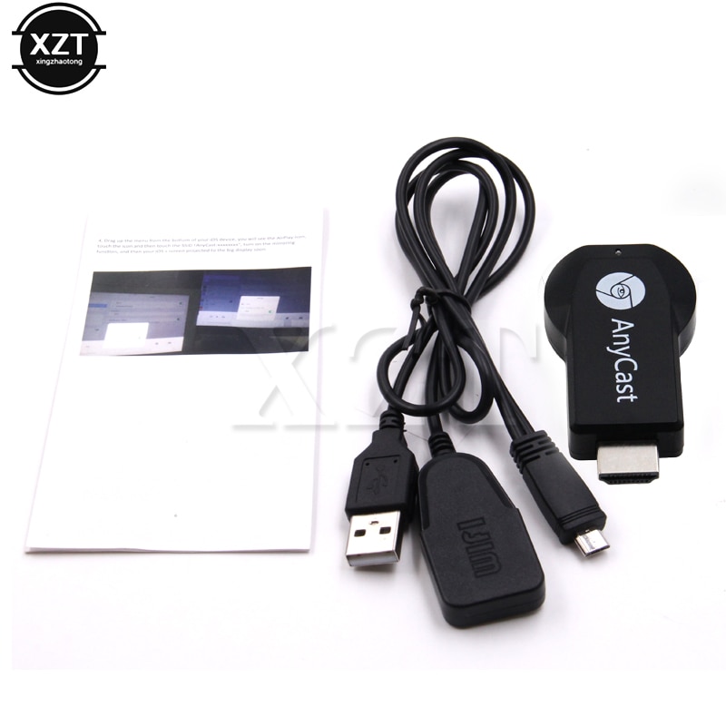 Anycast M4plus Chromecast 2 Mirroring Multiple Para TV Stick Dongle Mini Android Chrome Cast WiFi HDMI-compatible 1080P M4 plus. 