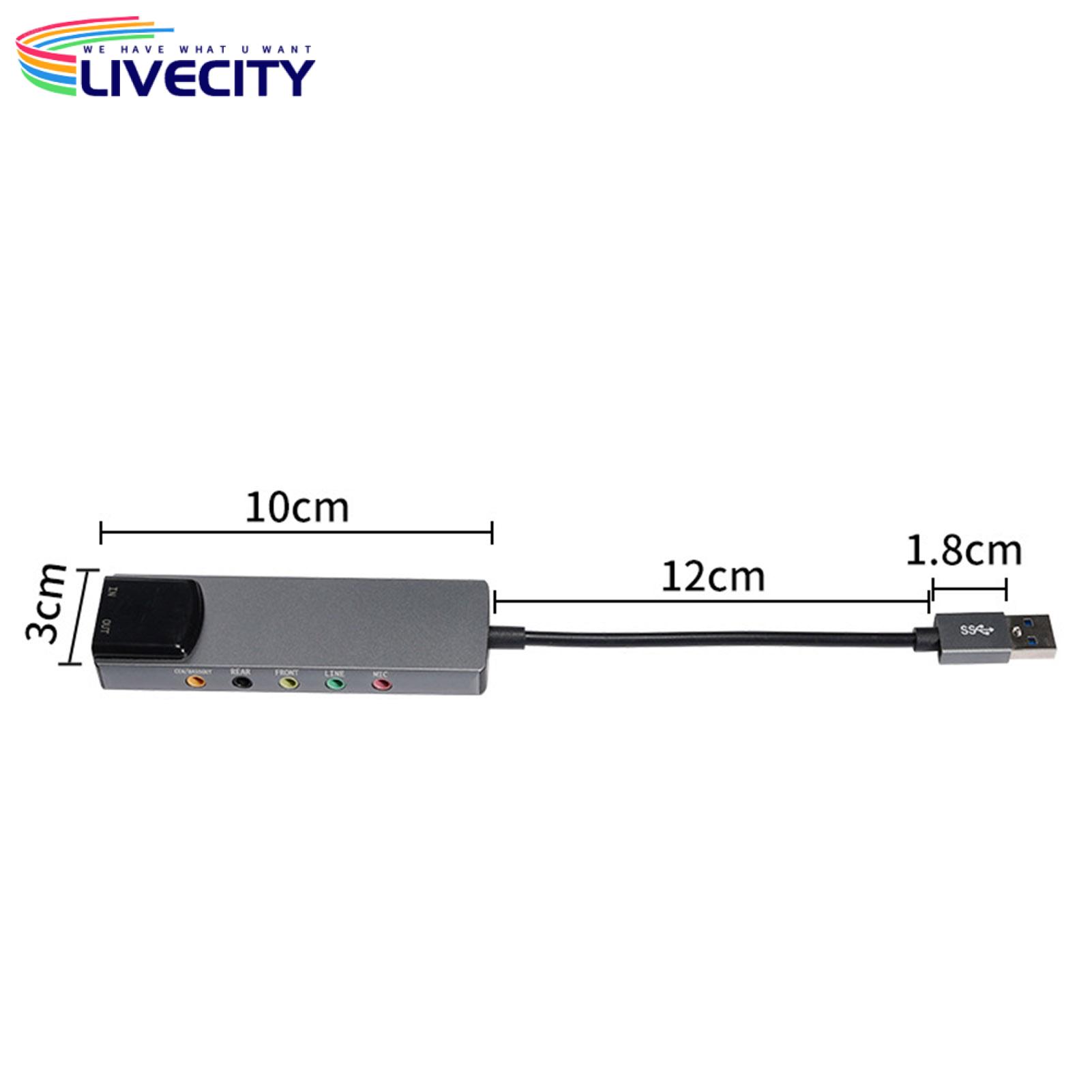 External Sound Card Usb 2.0 Usb External Sound Card for Pc Laptop Amplifier Recording Optical Spdif Input Windows 8/7/xp Compatible Multifunctional Audio Adapter Usb Audio Controller. 