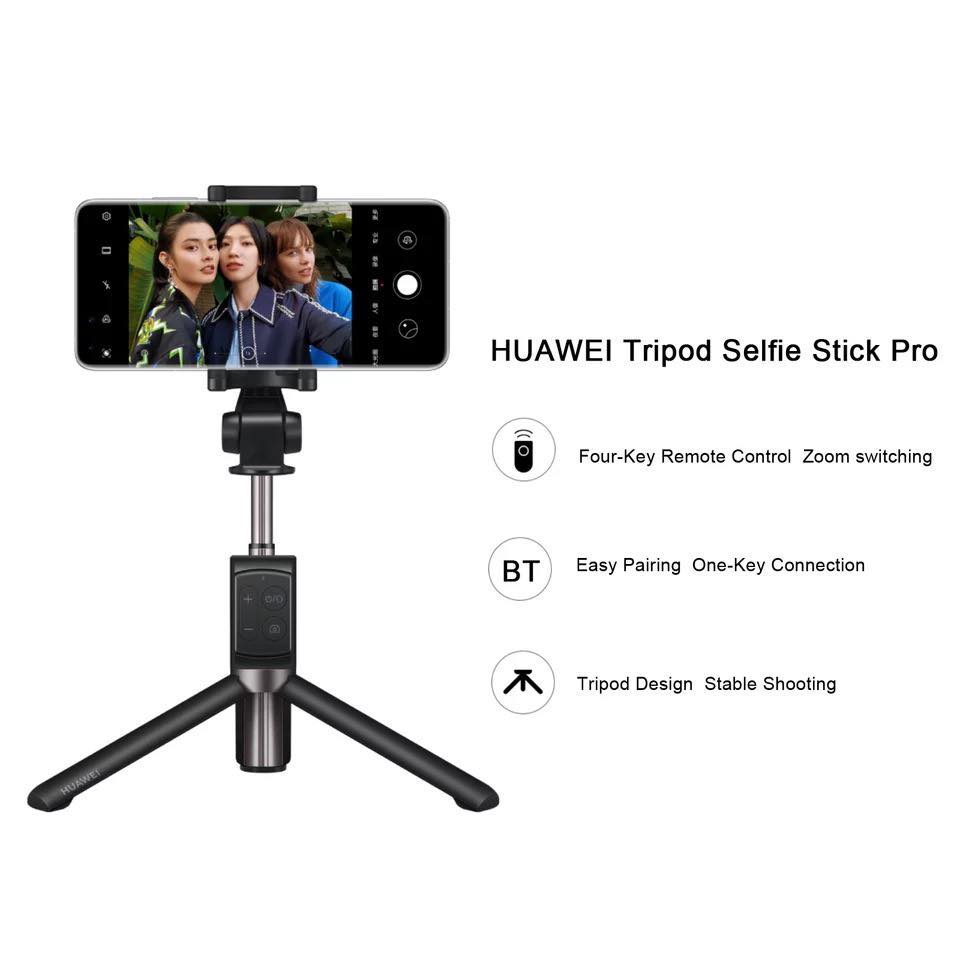 Huawei CF15 PRO AF15 Pro Bluetooth Selfie Stick Tripod Portable Wireless Control Monopod Handheld for iOS/Xiaomi Phone
