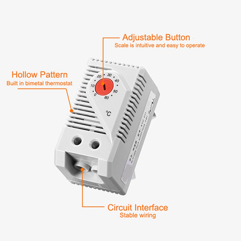 Adjustable Compact Normally Close(N.C) Temperature Controller Switch. 