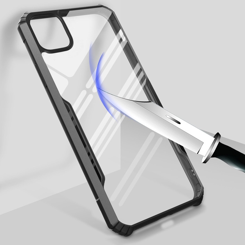 itel P55 5G Phone Case for itel S23+ S23 Plus A70 A60s Acrylic Transparent Shockproof Casing TPU Soft Anti-fall Back Cover. 