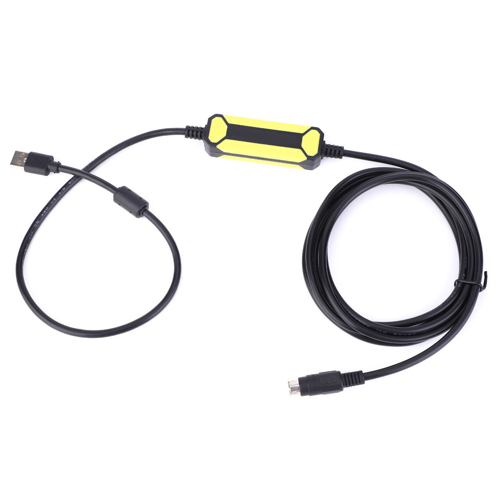 Programming Cable Fit for Mitsubishi FX1s 1n 2n 3U FX Series PLC USB-SC09 FX 2.5 Meters. 