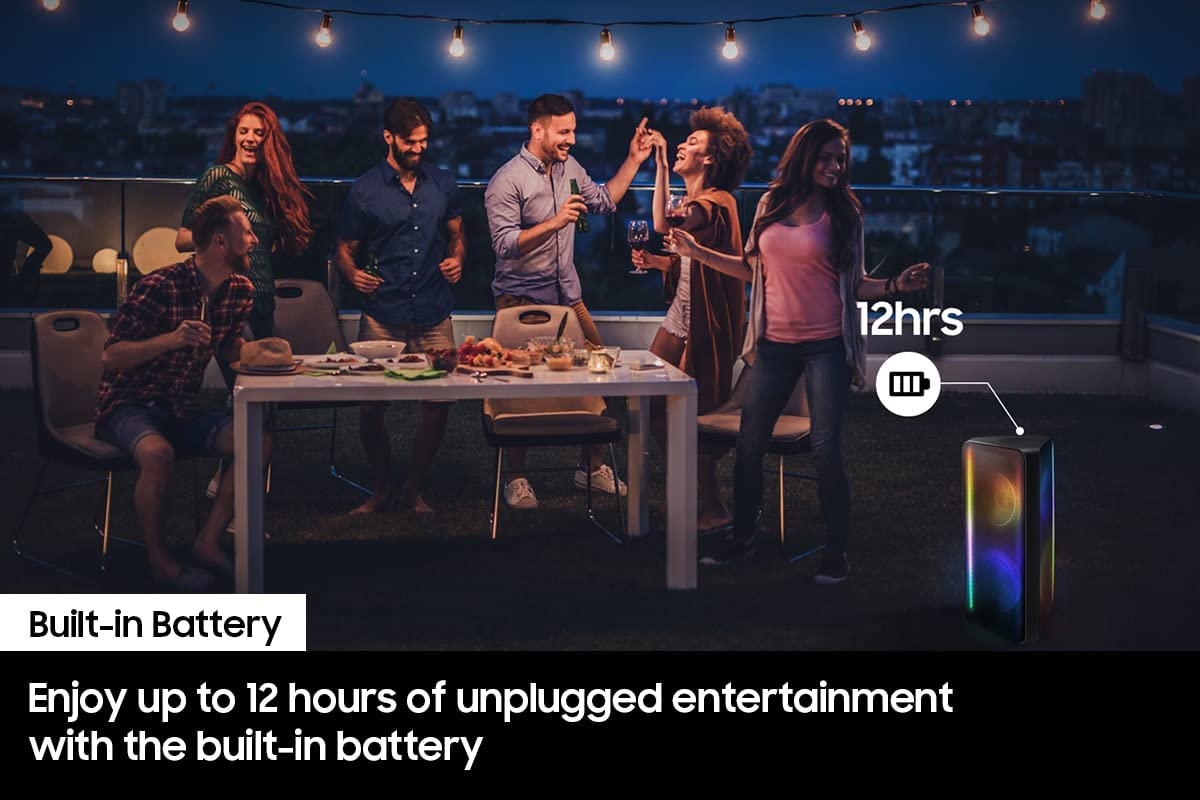 Samsung MX-ST40B Portable Bluetooth Party Speaker. 