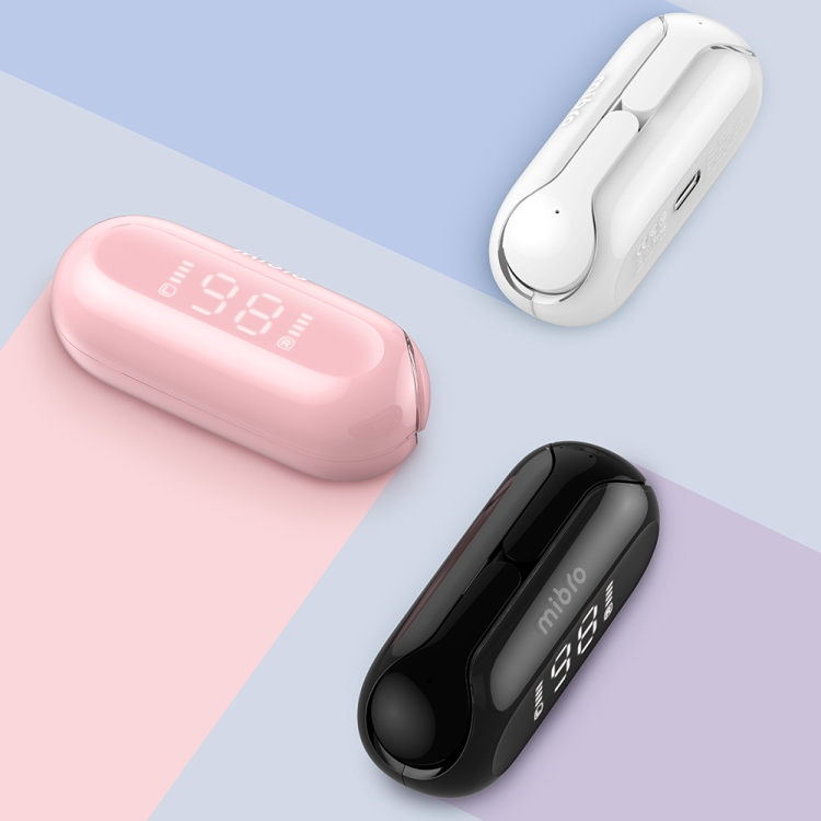 Mibro Earbuds 3 IPX4 Waterproof TWS Bluetooth 5.3 ENC Noise Reduction Earphone with Mic(Black) - B14
