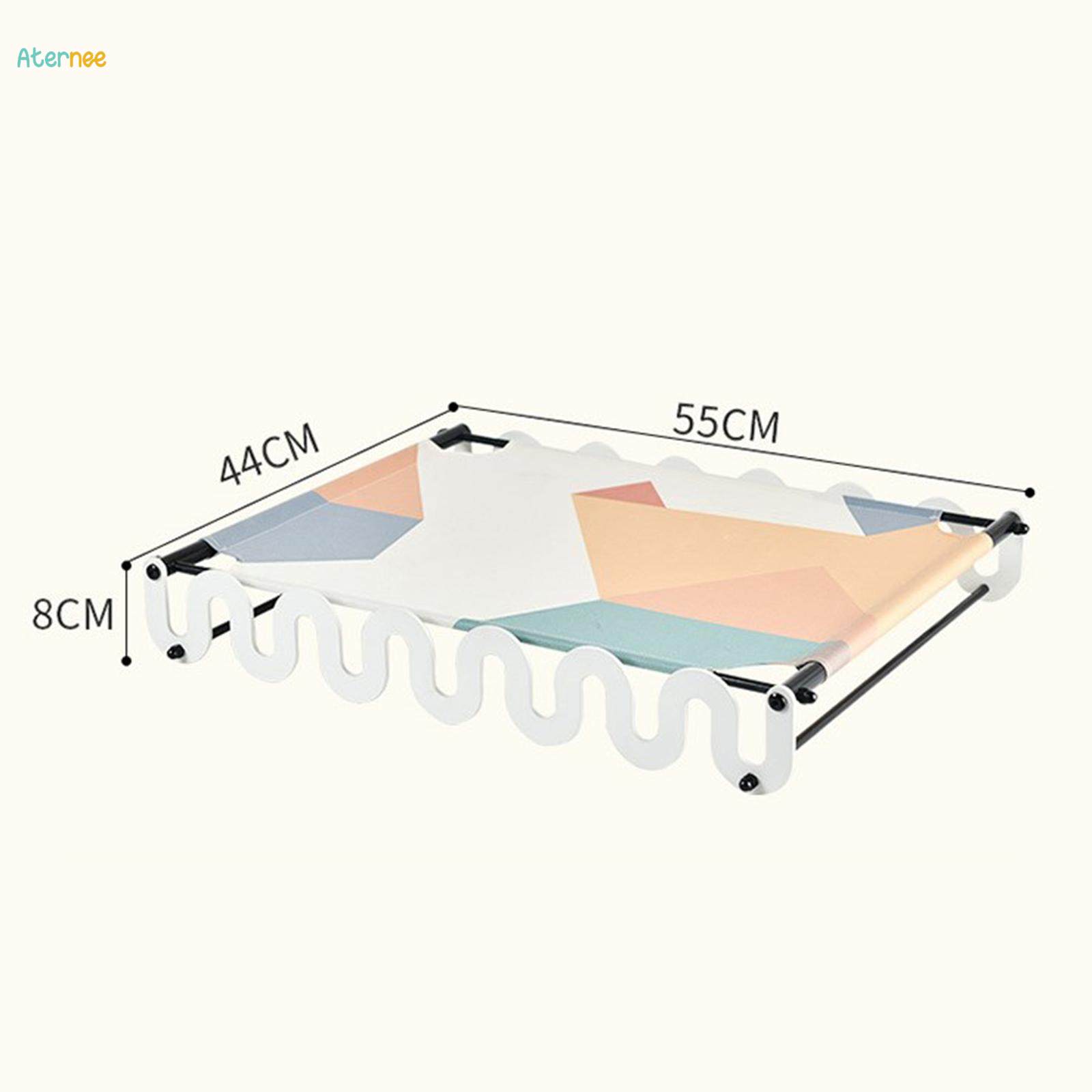 Cat Hammock Beds Raised Pet Beds Resting Bunny Kitten Kitty Bed White Edge. 