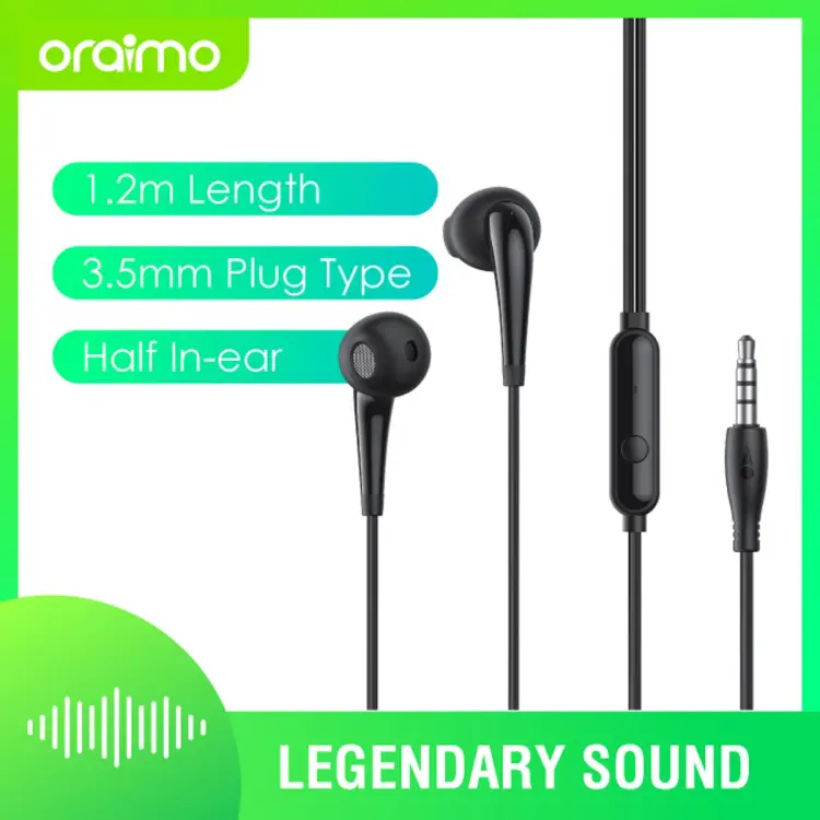 Oraimo legendary sound earphone hot sale