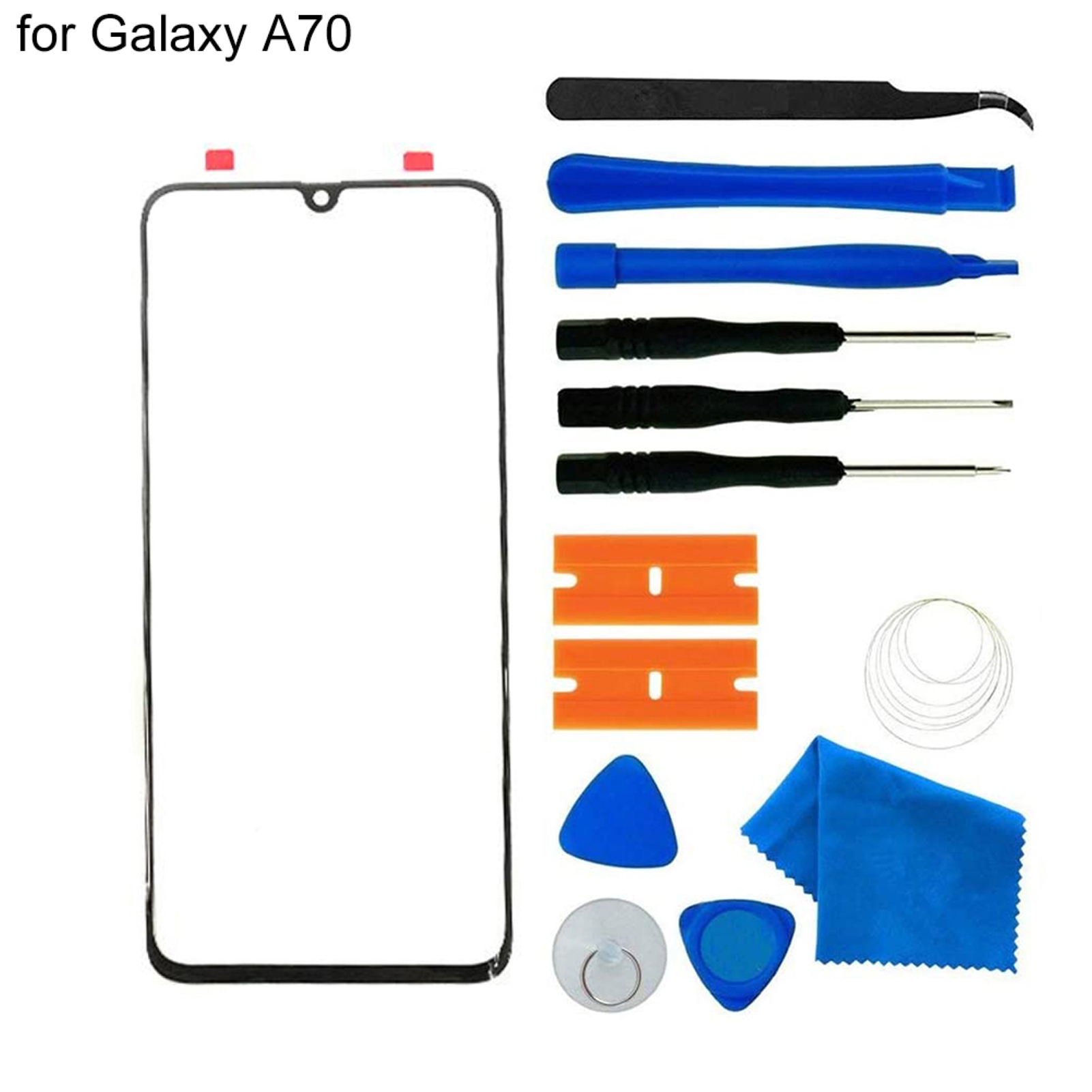 Outer Front Phone Touch Screen Replacement Tool Accessory for Samsung Galaxy A90. 
