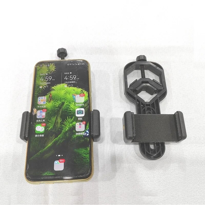 Microscope Biology Teaching Experiment Accessories Kit Mobile Phone Holder Telescope Microscope Connection Mobile Phone Photogra. 