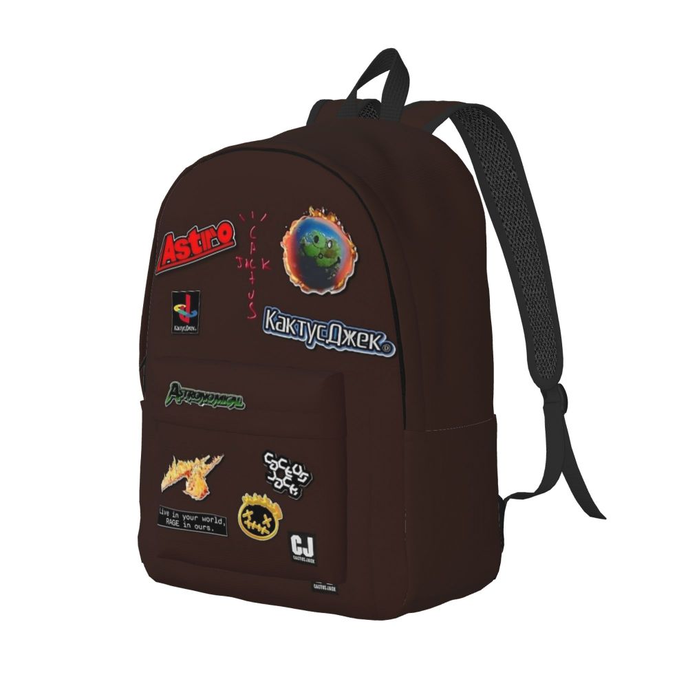 Travis Scott Thescotts Cactus Jack for Teens Student School Book Bags  Daypack Middle High College Gift Amour zii | Daraz.com.bd