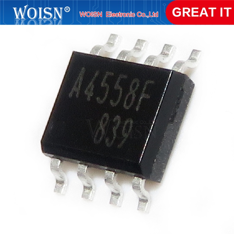 10pcs/lot KIA4558F KIA4558 A4558F SOP-8 In Stock