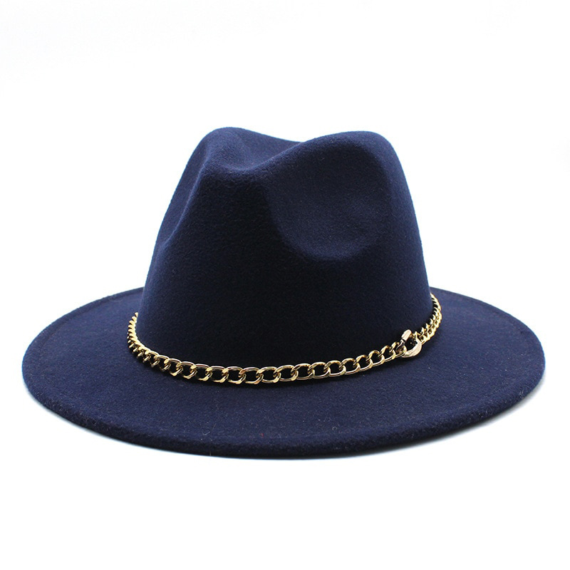 Light purple fedora hat wide brim 