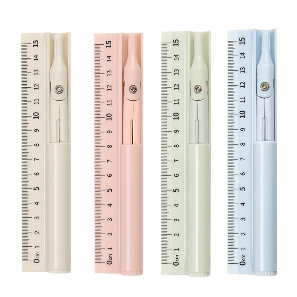 Multifunctional Adjustable Pencil Compass Ruler Unique Design Metal 3 in Compasses Drawing Sketch Geometry Tool Art Design