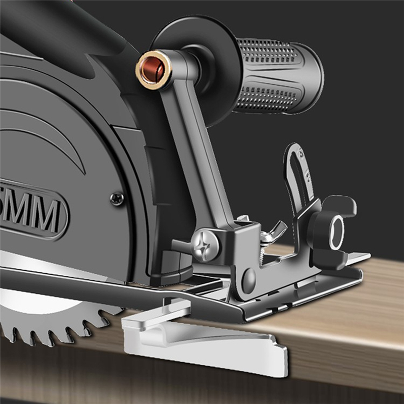 Hand Angle Grinder Converter Stand to Cutter Adjustable Grinder Bracket to Cutting Woodworking Table Tool with Guide Ruler. 