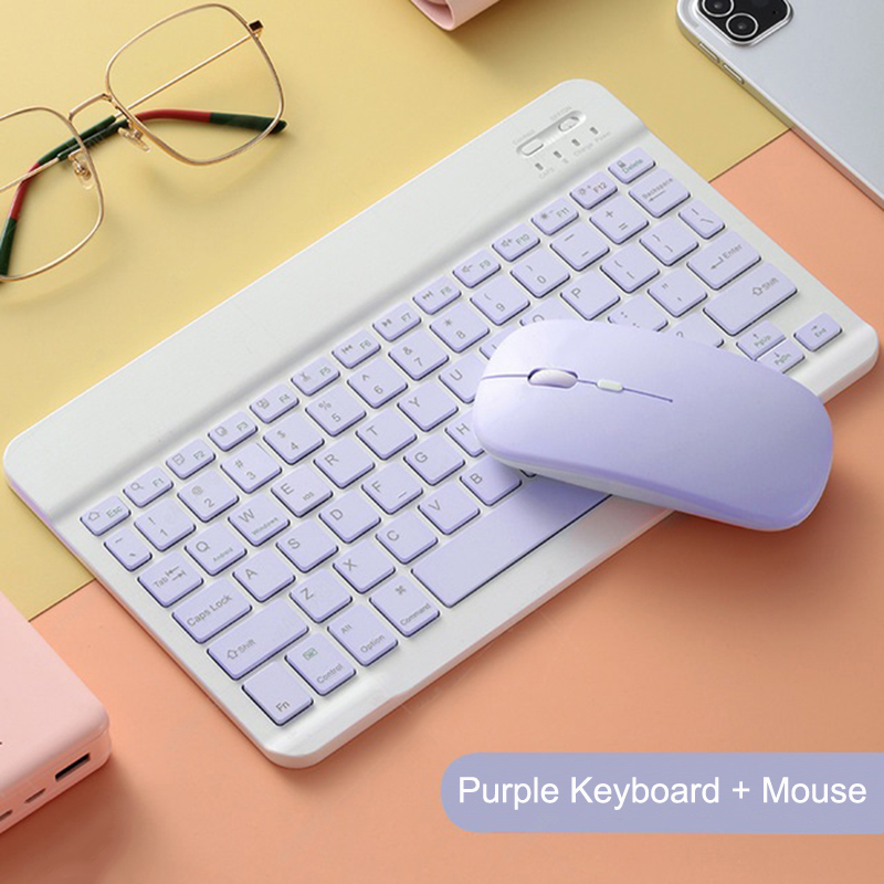 Bluetooth Keyboard and Mouse For iPad Xiaomi Samsung Huawei Phone Tablet Slim Mini Wireless Keyboard For Android IOS Windows. 