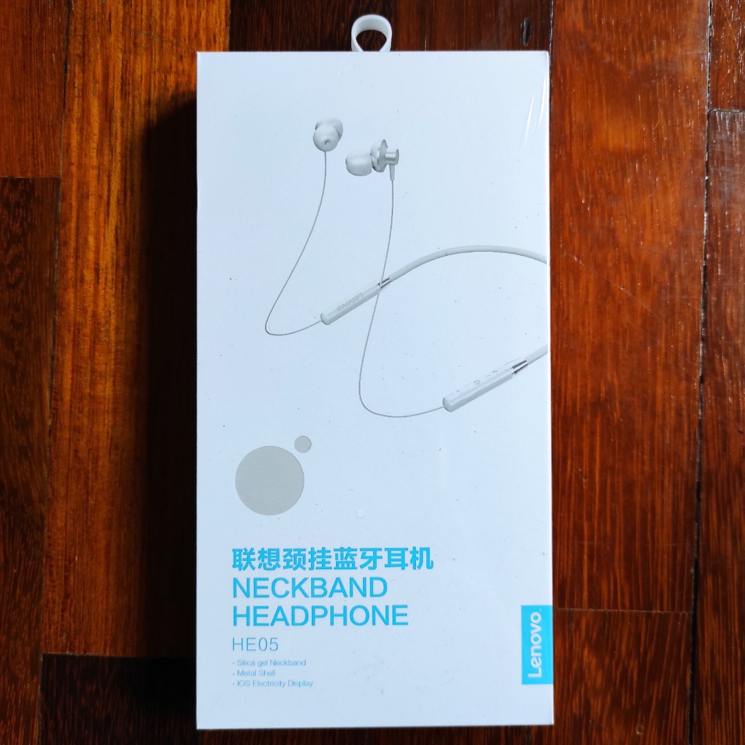 Lenovo HE05 wireless in-ear neckband 